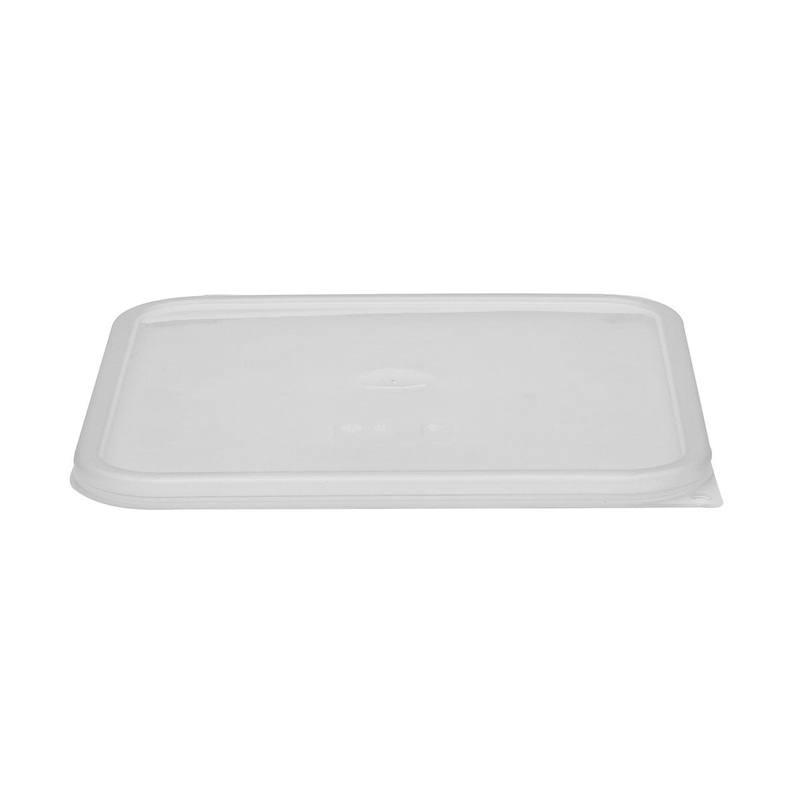 Cambro SFC12SCPP190 Camwear CamSquares Seal Cover, Translucent, 12, 18 & 22 qt.