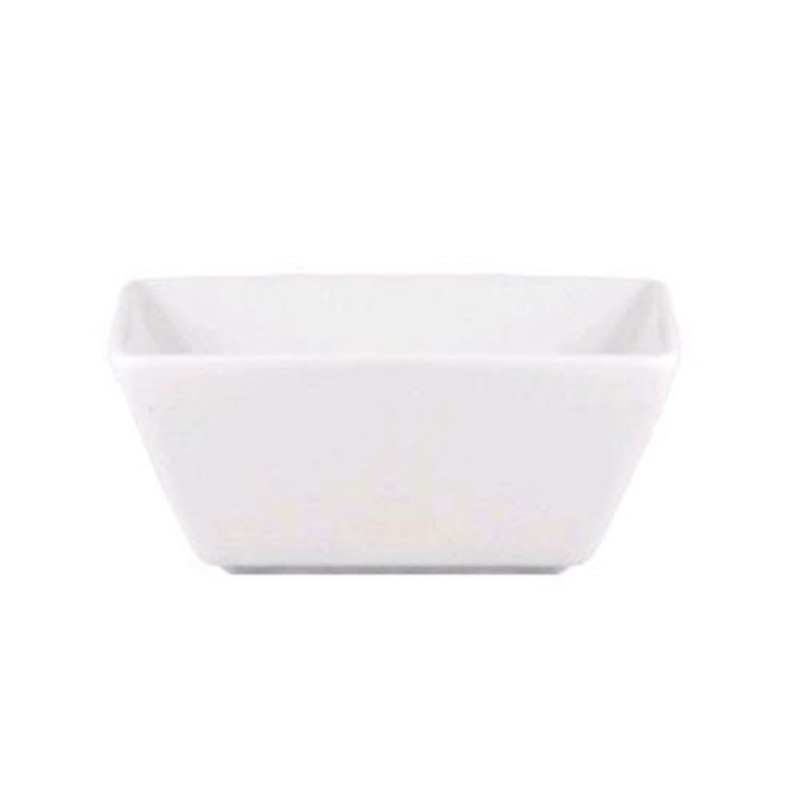 FOH Kyoto Square Sampler Dish, White, 4 oz.