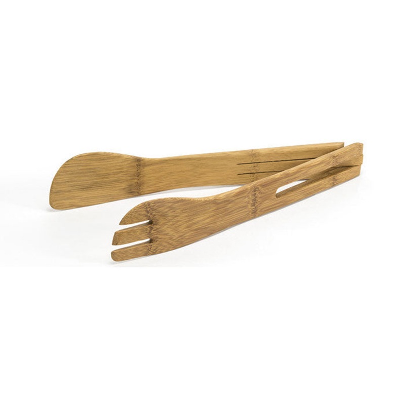 FOH Wide Bamboo Tong, 12"