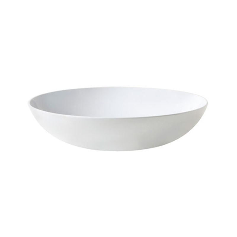 GET ML-239-W Siciliano Melamine Bowl, White, 11 qt.