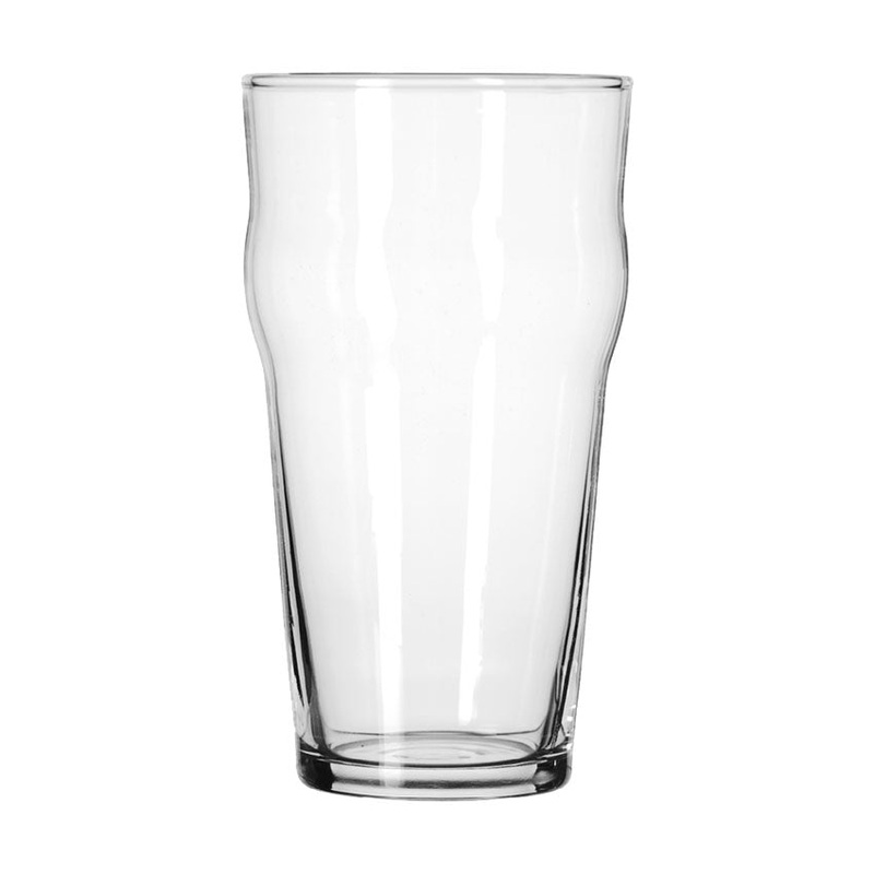 Libbey 14806HT English Pub Glass, 16 oz., Case of 36