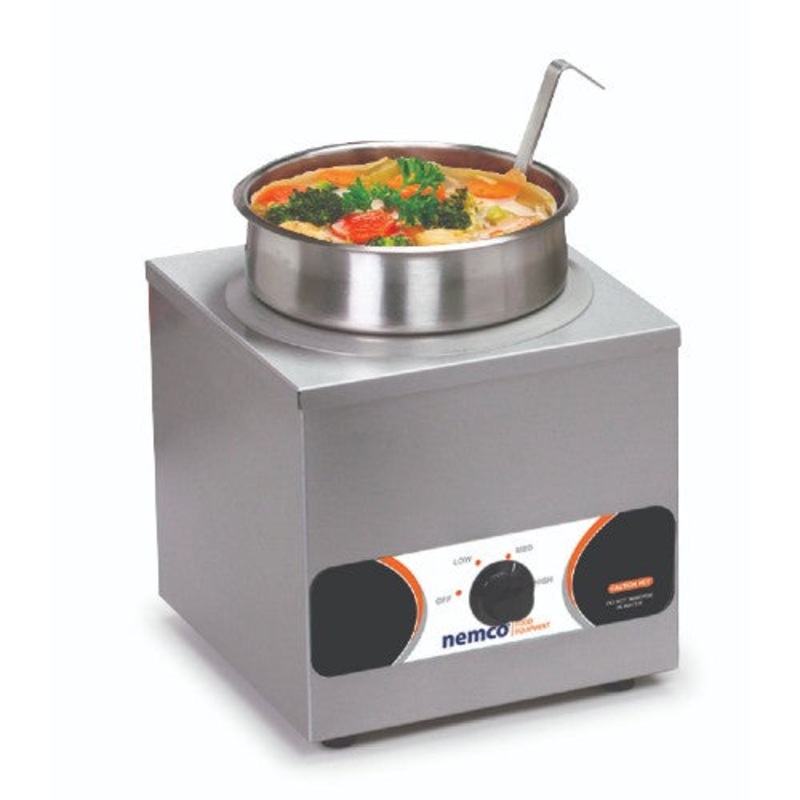 Nemco 6110A Single Well Countertop Warmer, 4 qt.