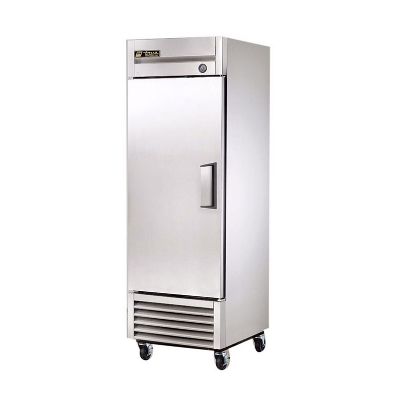True T-23 LH T-Series Solid Door Reach-in Refrigerator, 1 Section, Left Hinged