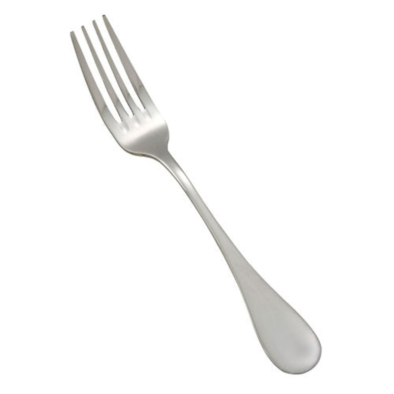 Winco 0037-05 Venice Dinner Fork, 18/8 Stainless Steel, Pack of 12