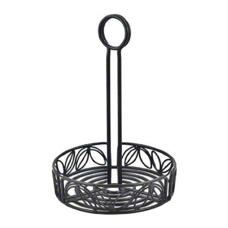 American Metalcraft LDCC16 Ironworks Condiment Rack, 6-1/4"
