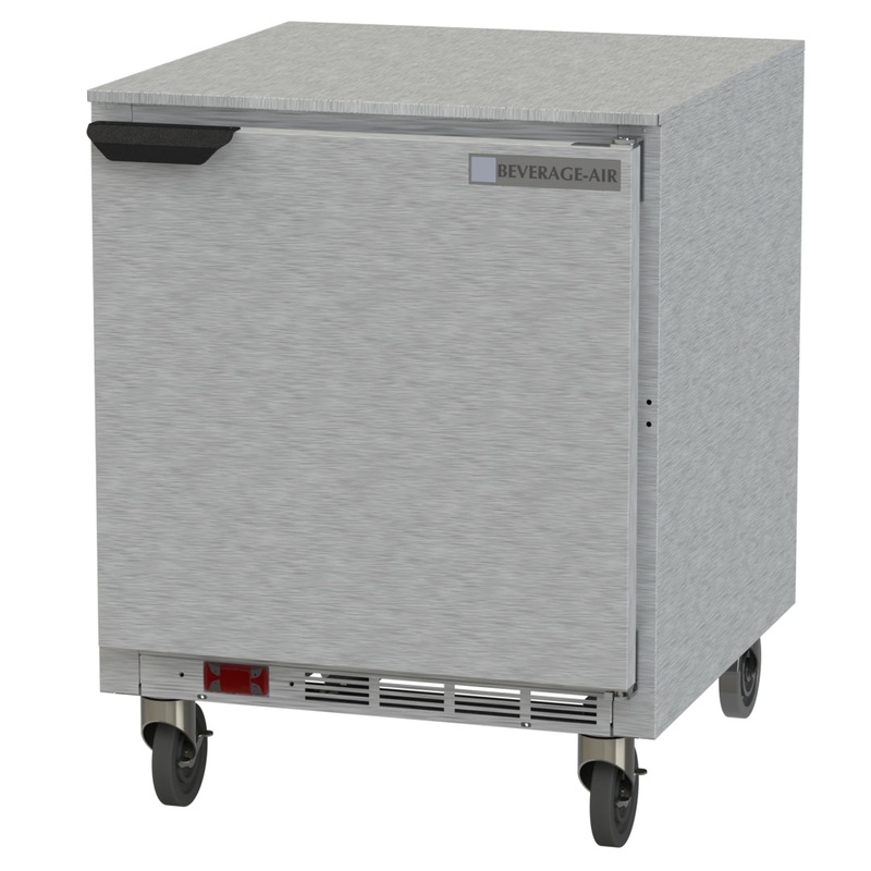 Beverage-Air UCR27A Solid Door Undercounter Refrigerator, 27"