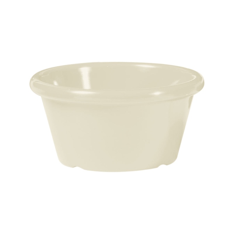 GET S-660-IV Smooth Melamine Ramekin, Ivory, 6 oz., Case of 4 dz.