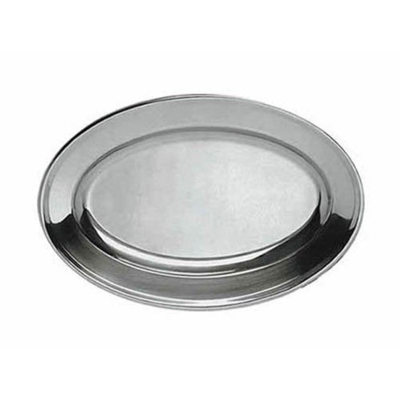 Stainless Steel Platter / Tray, 13-3/4" x 9-1/8"