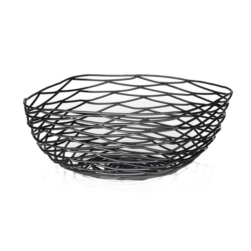Tablecraft BK17310 10" Artisan Collection Square Basket