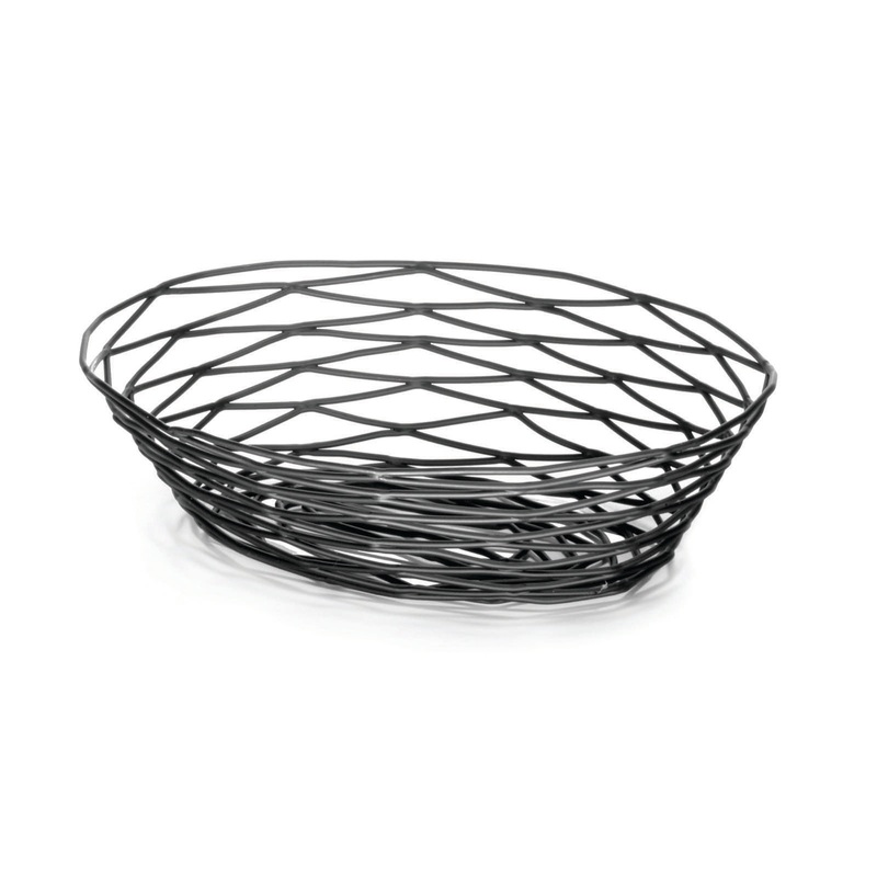 Tablecraft BK17409 9" Artisan Collection Oval Basket