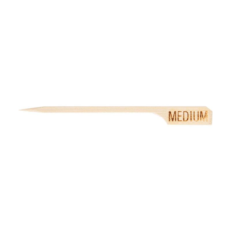 Tablecraft MEDIUM Meat Marker Pick, 3-1/2", Pack of 100
