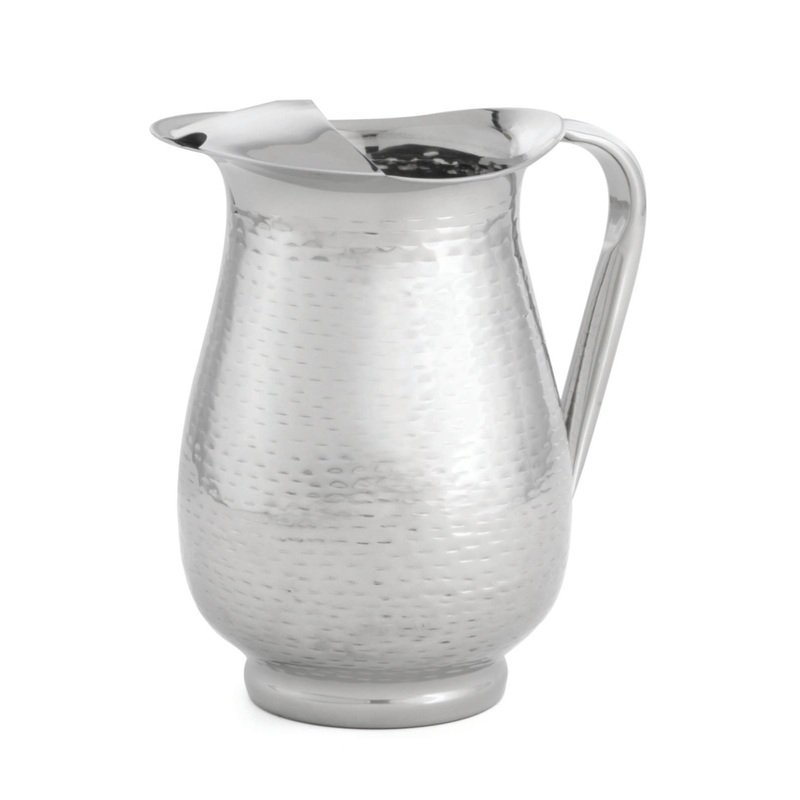 Tablecraft RP68 2 qt. Stainless Steel Beverage Pitcher