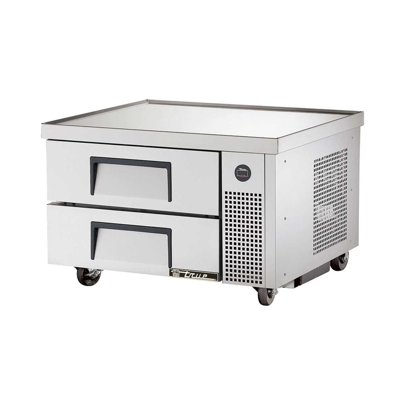 True TRCB-36 Two-Drawer Refrigerated Chef Base, V-Edge, 36"