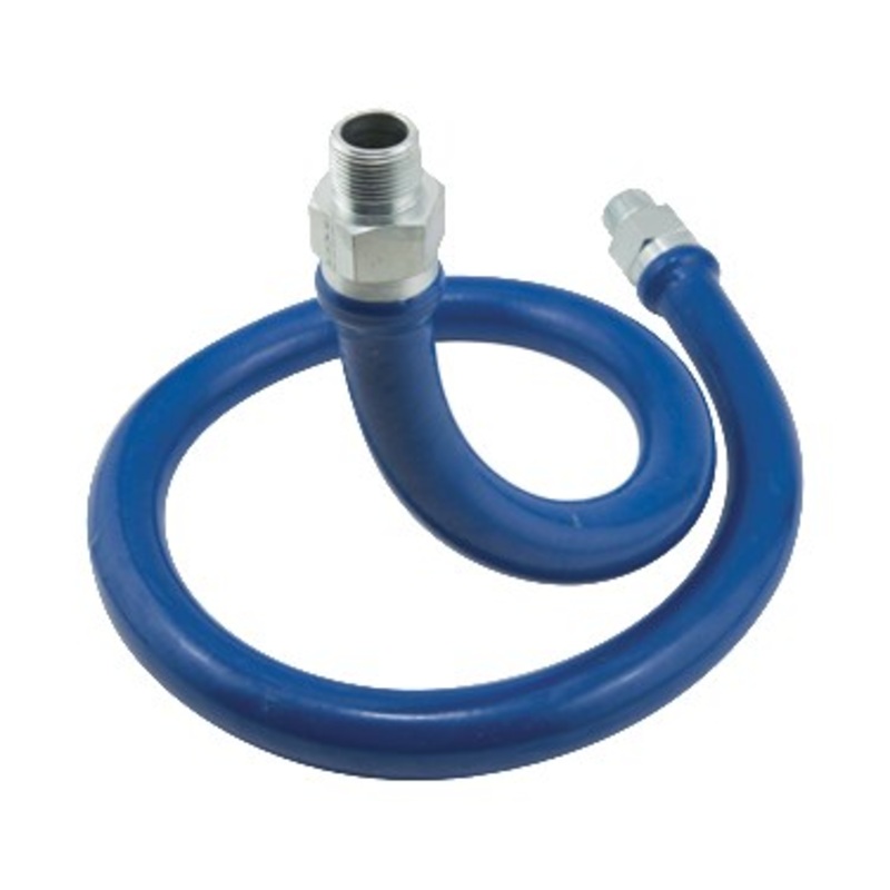 Dormont 1675BP48 Quick Disconnect Gas Hose, 48" x 3/4"