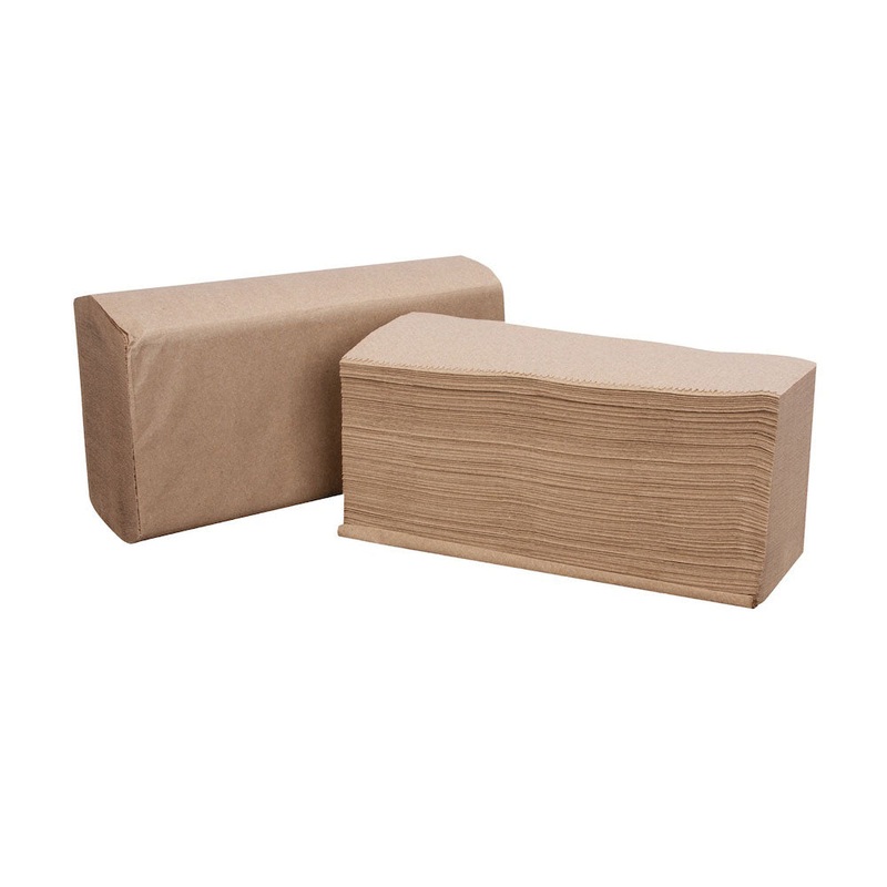 Right Choice Multifold Towel, Natural, 9", Case of 16