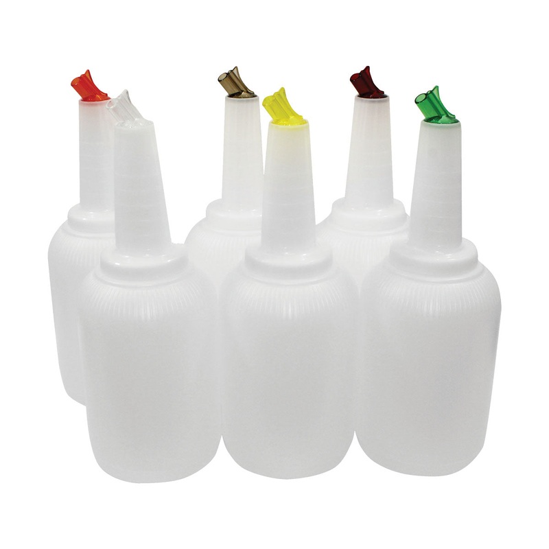 Tablecraft 8128A Drink Bar Mix Pourer Complete, Assorted, 1 gal.