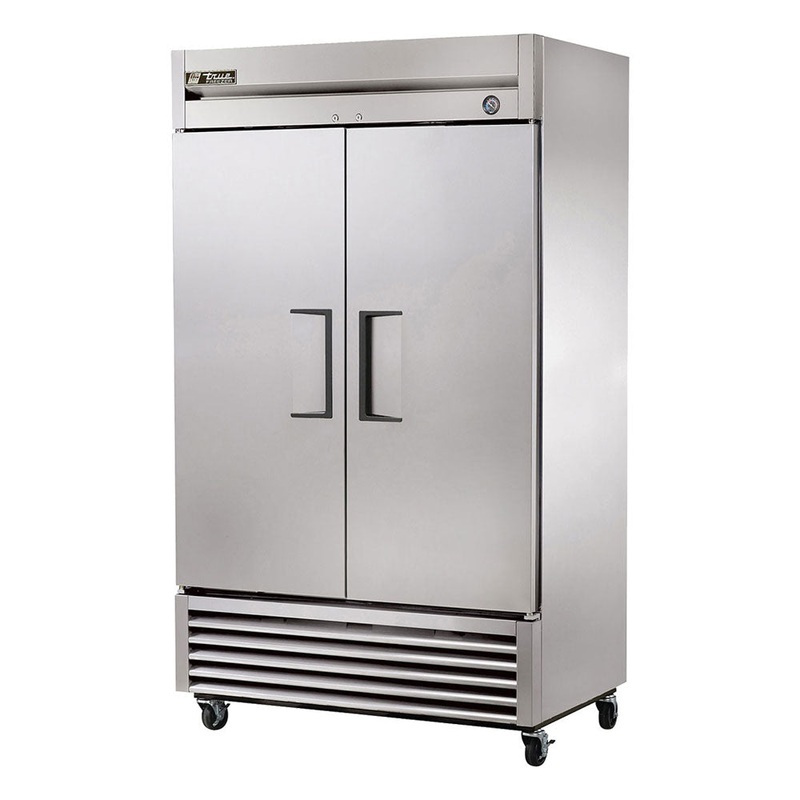 True T-43F T-Series Solid Door Reach-In Freezer, 2 Section