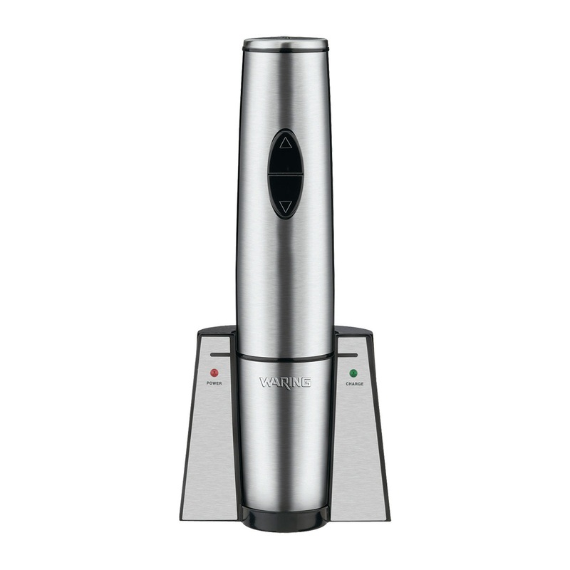 Waring WWO120 Portable Rechargeable Wine Bottle Opener