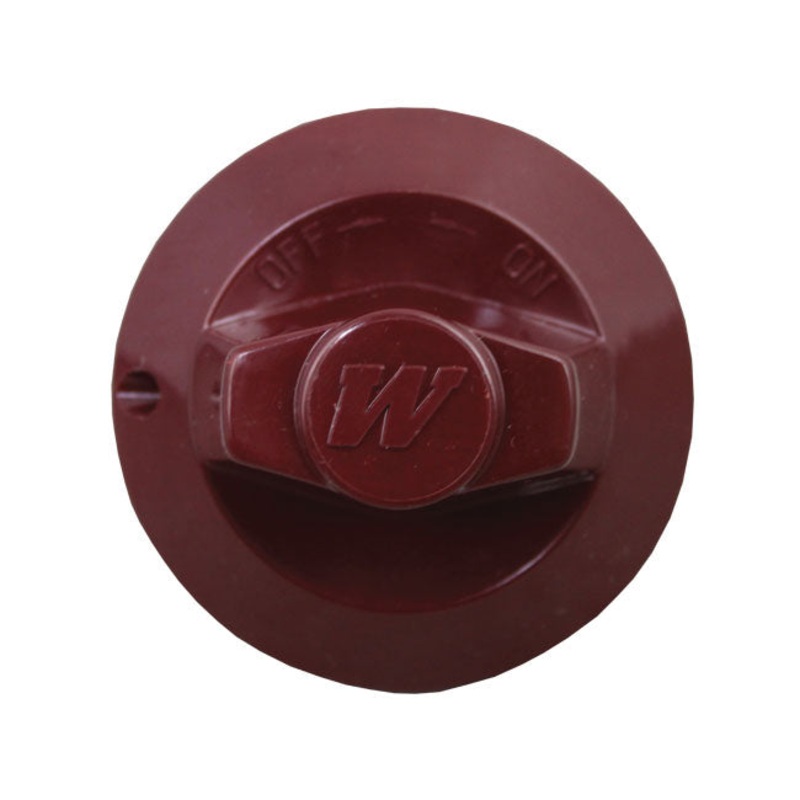 AllPoints 22-1643 Wolf Stove Knob w/ Set Screw, Red