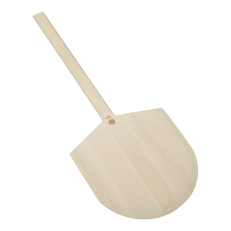 American Metalcraft 3614 36" Wooden Pizza Peel, 14" x 15" Blade