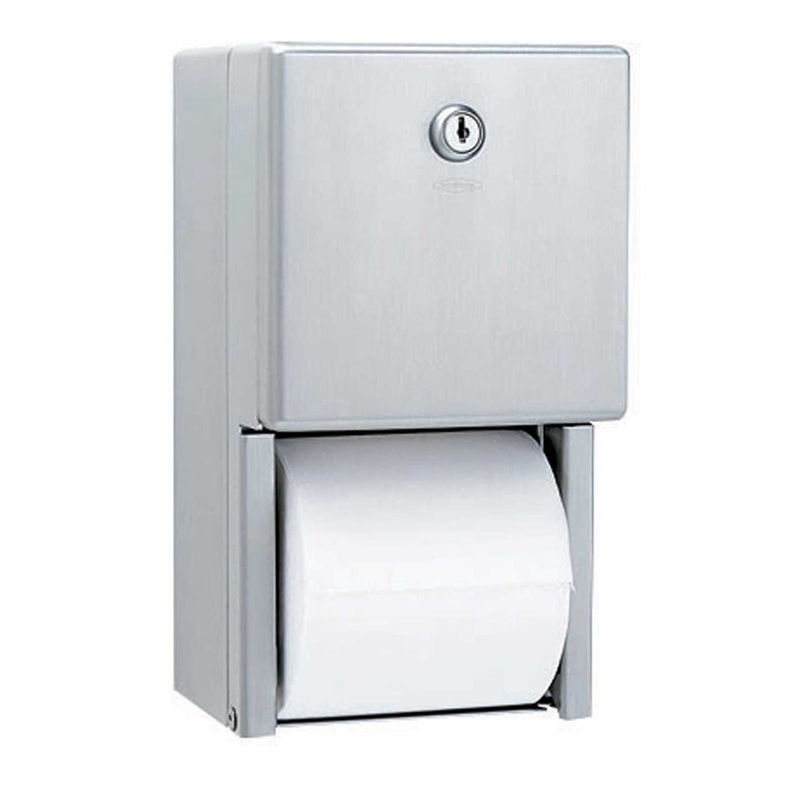 Bobrick B-2888 Classic Series Toilet Tissue Dispenser, Two Rolls