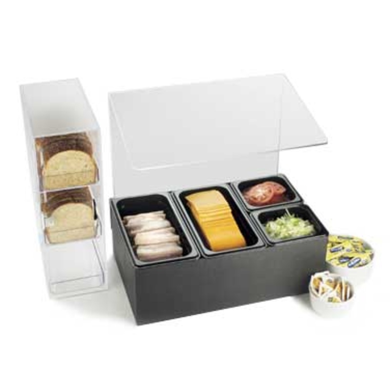 Cal-Mil 1102 Classic Salsa / Condiment Bar Set