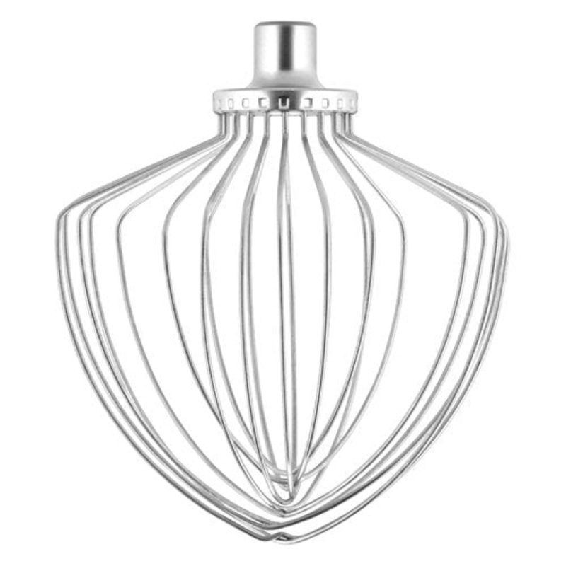 KitchenAid KSMC7QEW Commercial Stainless Steel 7 qt. Elliptical 11-Wire Whisk