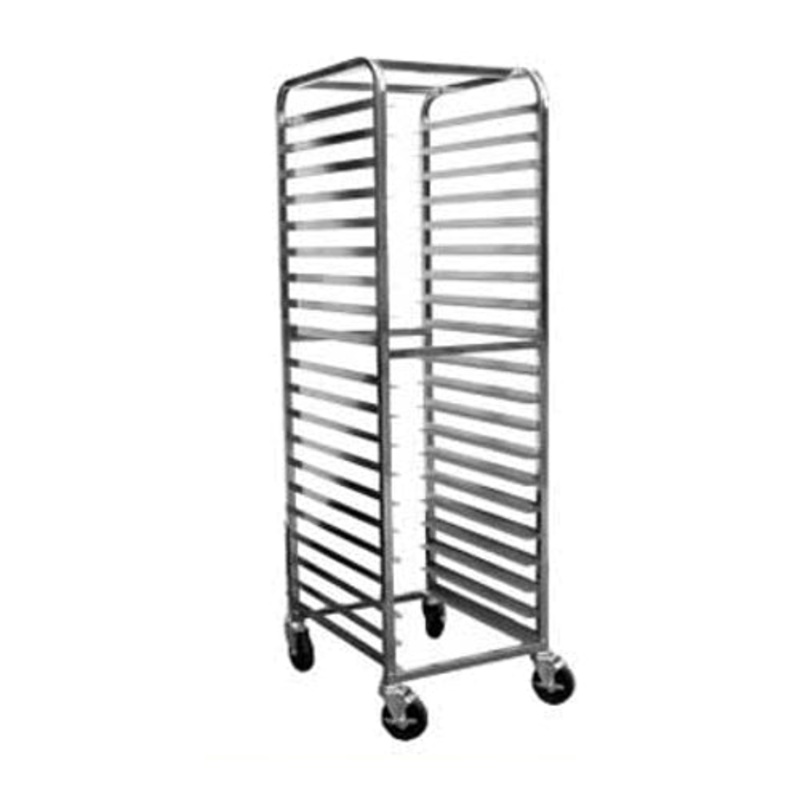 Aluminum 20-Tier Pan Rack, Knock Down, 70"