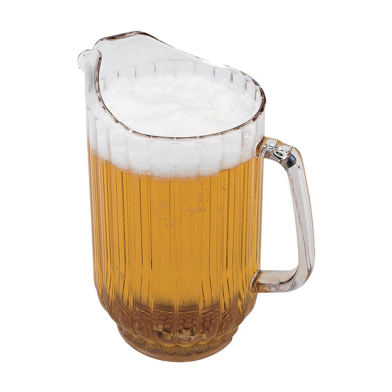 Cambro P480CW135 CamView Pitcher, Clear, 48 oz.