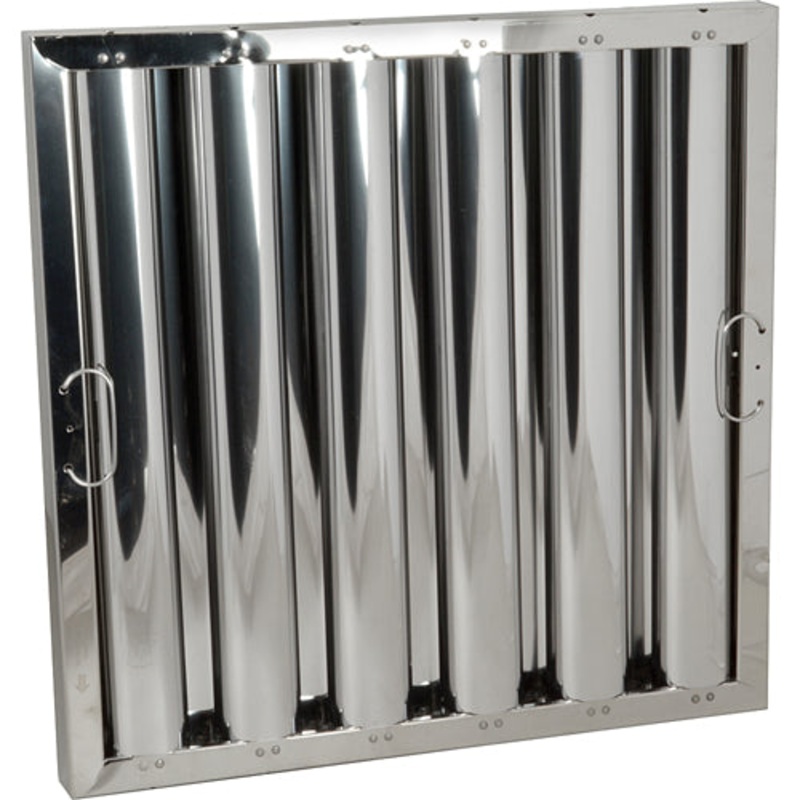 FMP 129-1304 Stainless Steel Flame Guard Exhaust Hood Filter 20x20