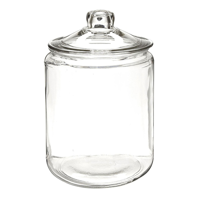 Anchor 69349T Storage Jar w/ Cover, 1 gal.