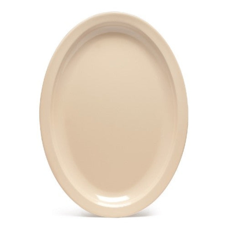 GET SPOP612T Supermel Platter, 11-3/4" x 8-1/4" Oval, Case of 12