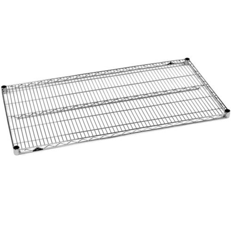 Metro 2472BR Shelf, Wire, SuperErecta, Brite, 24" x 72"