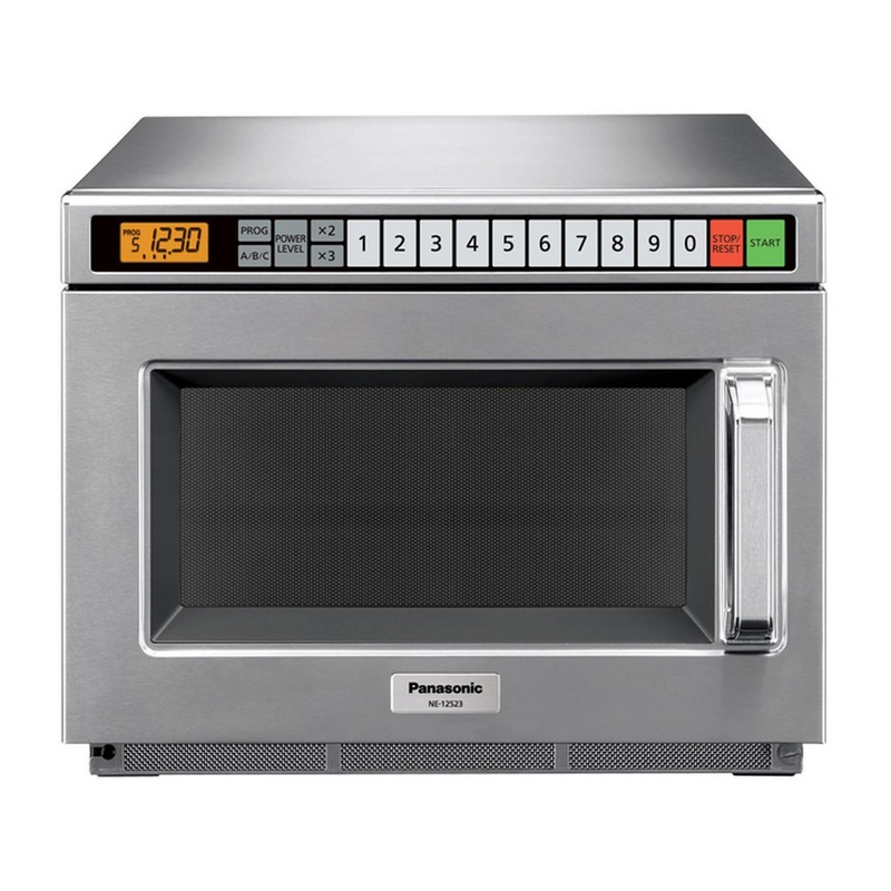 Panasonic NE-12523 Medium Volume Commercial Pro Microwave, 120V, 1200 Watts