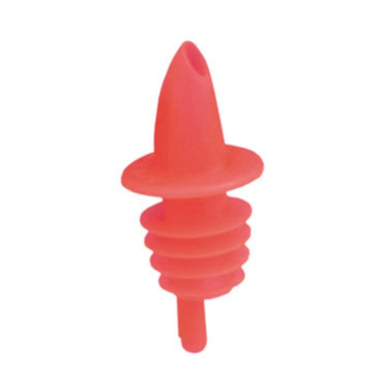 Pourer, plastic, fluorescent red, Pack of 12