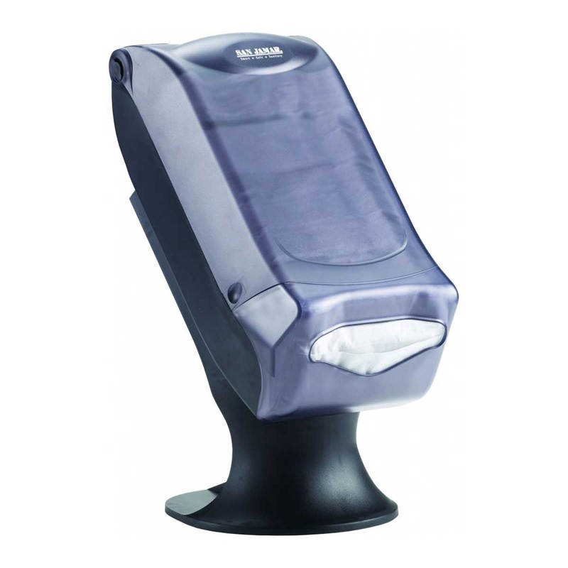 San Jamar H5005SCL Venue Napkin Dispenser w/ Stand, Clear