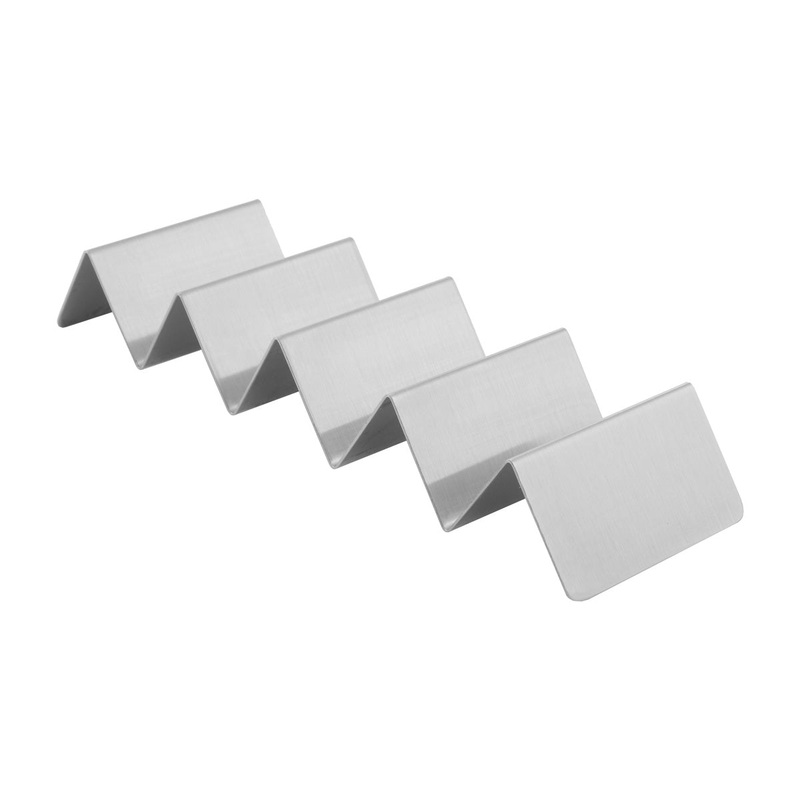 American Metalcraft MTSH5 Mini Taco Holder w/ 4 or 5 Compartments