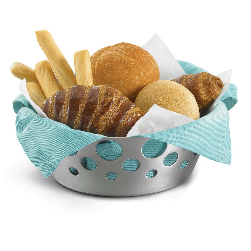 Tablecraft 7177 Stainless Steel Tabletop Basket