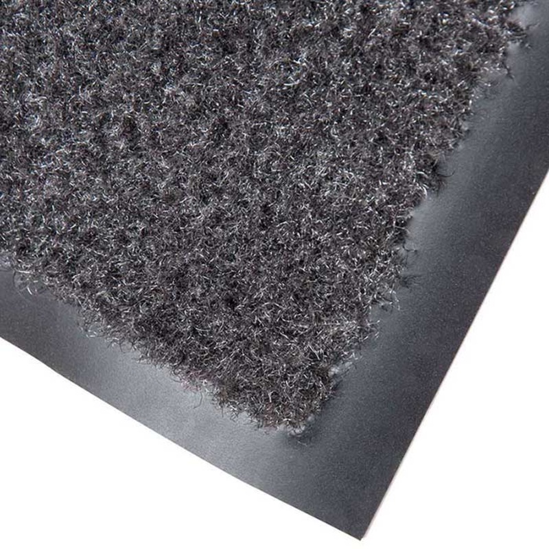 Cactus Mat 1437-M-L-34PB Catalina Carpet Entrance Floor Mat, Charcoal, 3' x 4'