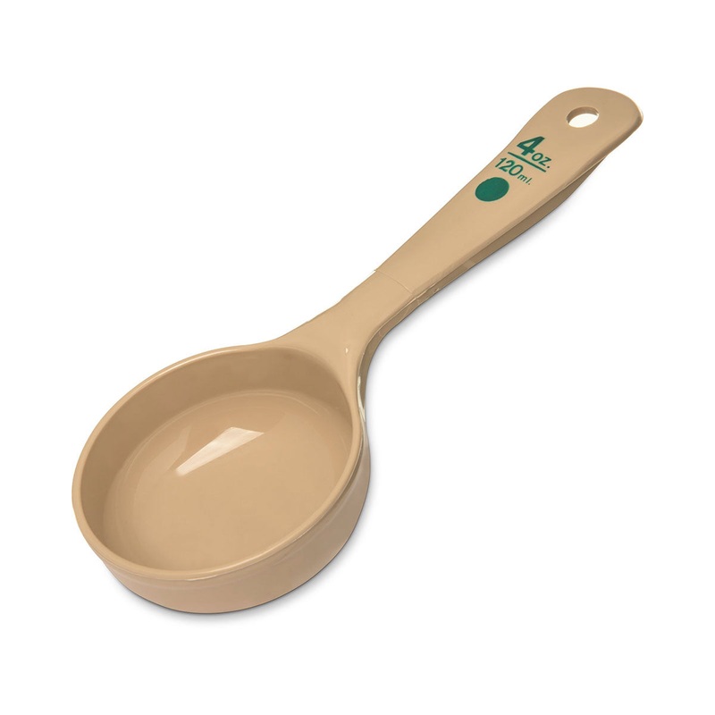 Carlisle 432806 Measure Miser Portion Server, Beige, 4 oz.