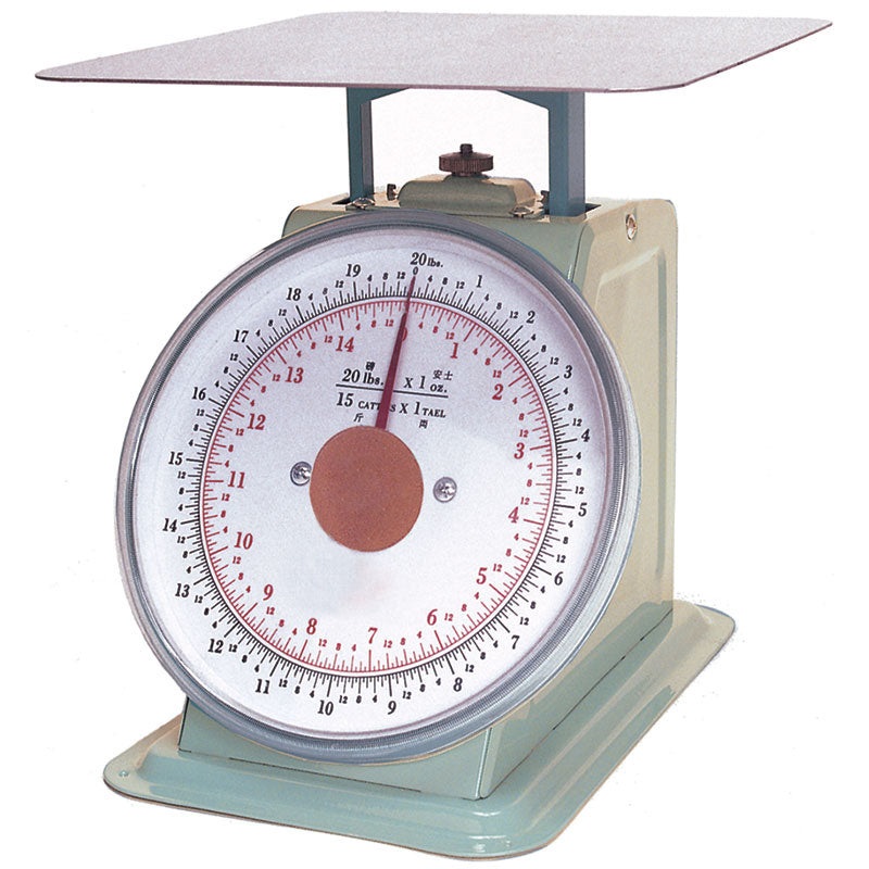 Scale w/ 8" Dial, 20 Lb. Capacity