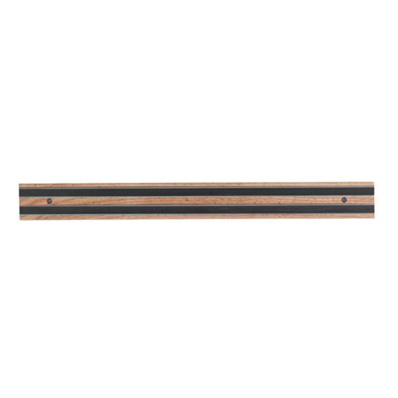 Tablecraft 2918W 18" Magnetic Wood Knife Holder