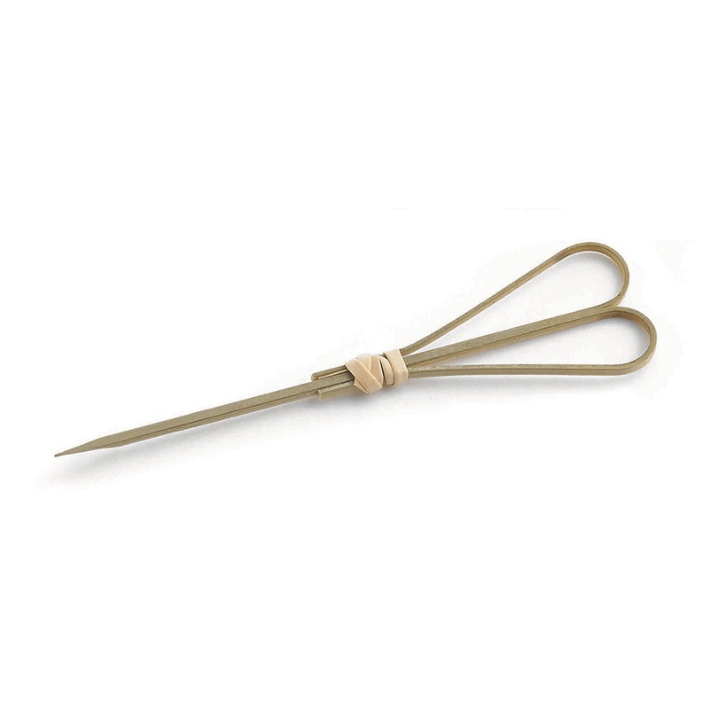 Tablecraft BAMH45 Heart Looped Pick, 4-1/2", Pack of 100