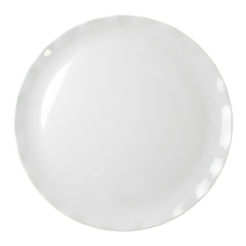 Thunder Group RF1018W Melamine Platter/Buffet Tray, White, 18"