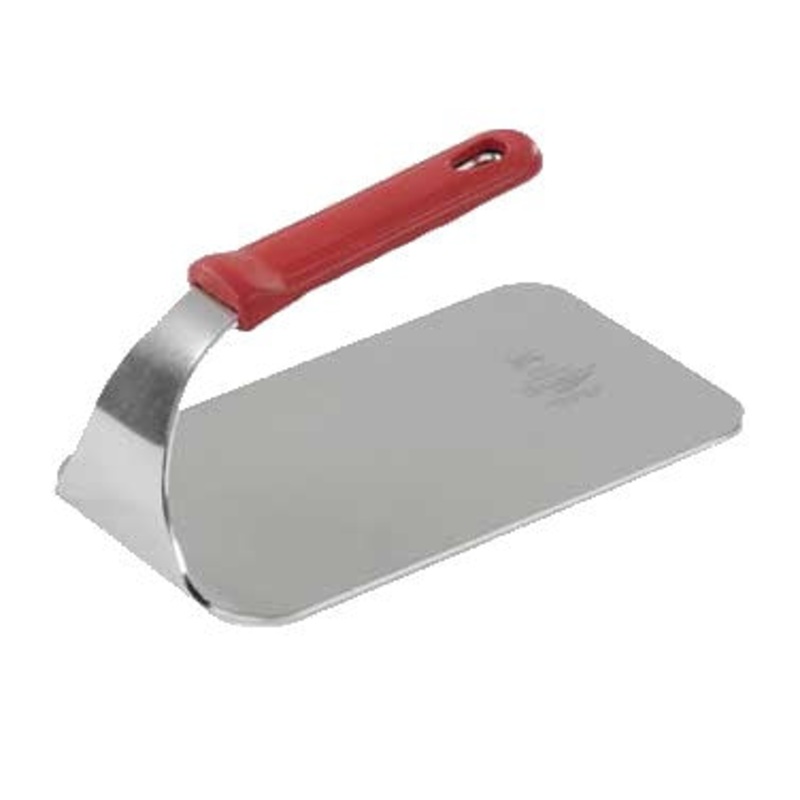 Vollrath 50661 Red Stainless Steel Steak Weight w/ Flat bottom 1.6 lbs.,