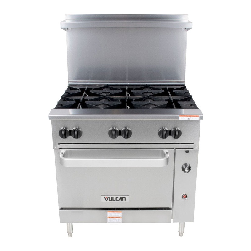 Vulcan 36S-6B Endurance Range, 6 Burners, 1 Oven, Natural Gas, 36"