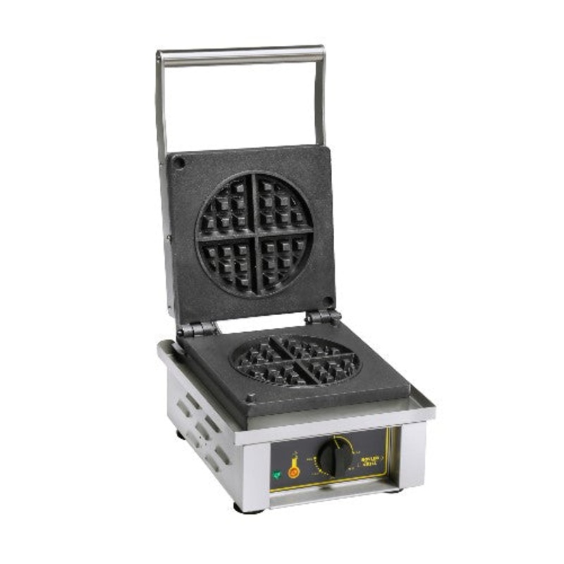Equipex GES75 Sodir Single Round Waffle Baker, 220v