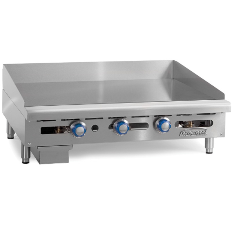 Imperial ITG-24 Countertop Griddle, Natural Gas, 2 Burners, 24"
