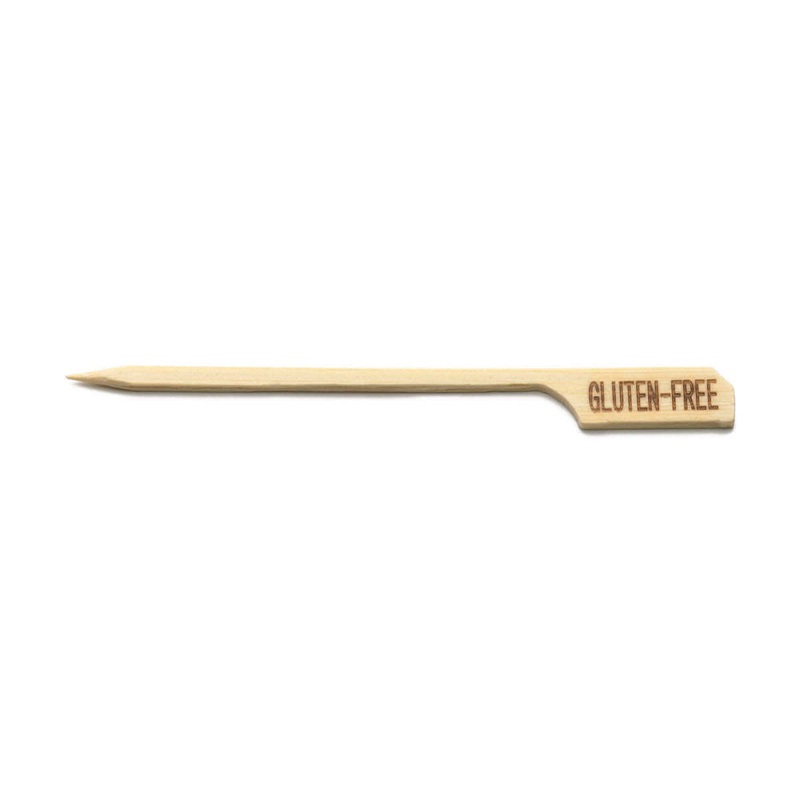 Tablecraft BAMP35G Gluten-Free Bamboo Pick, 3-1/2", Pack of 100