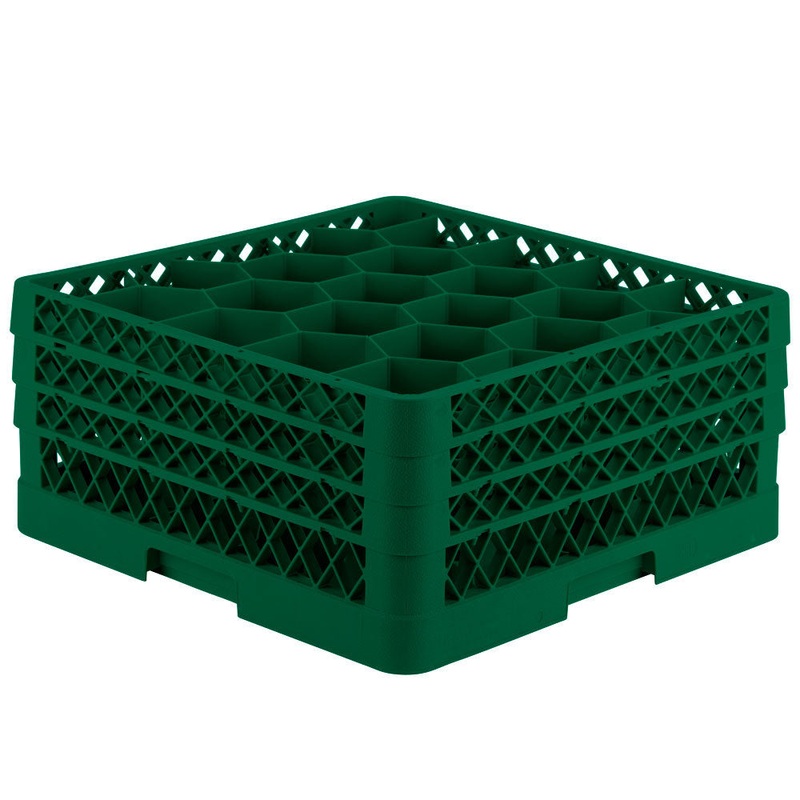 Vollrath TR11GGA-19 Full Size Glass / Stemware Rack, 20 Compartment